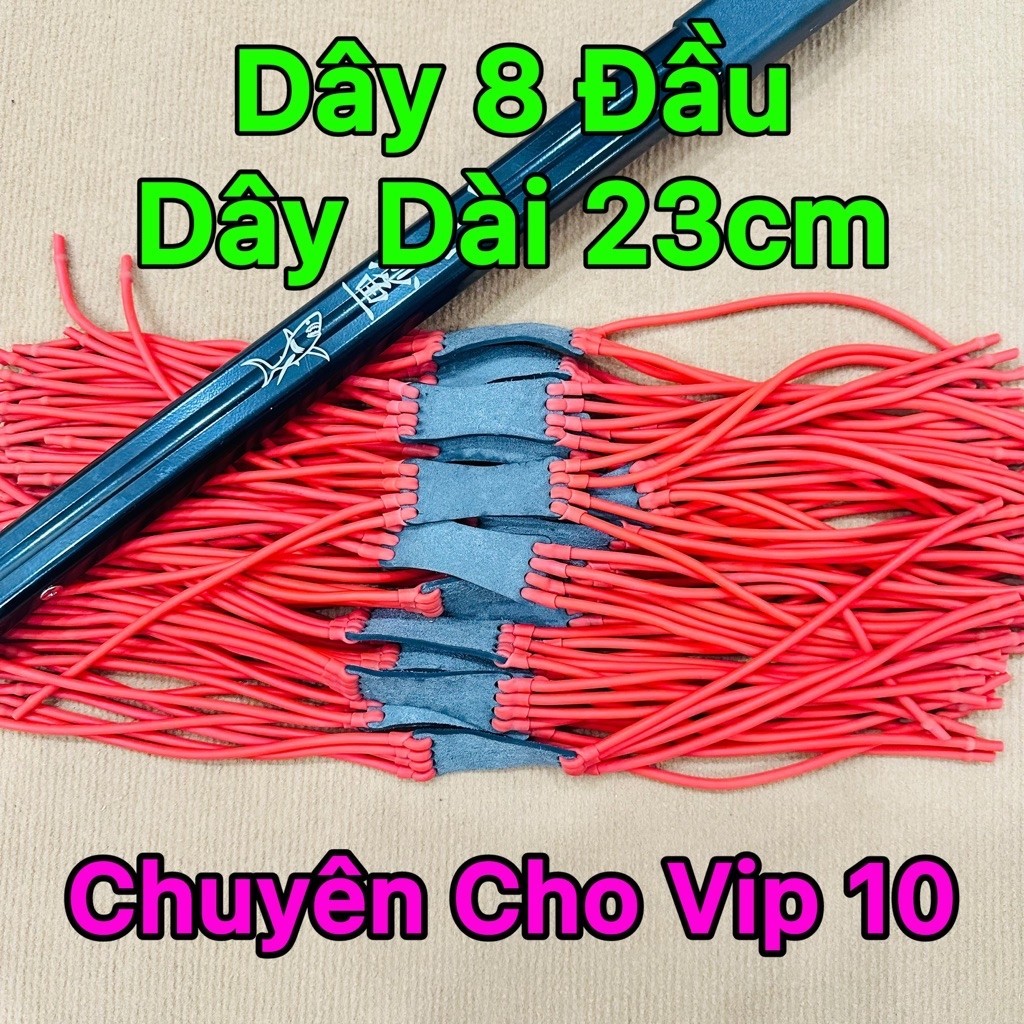 Dây Ná Thun Tròn Loại Dài 23cm cho Vip 10
