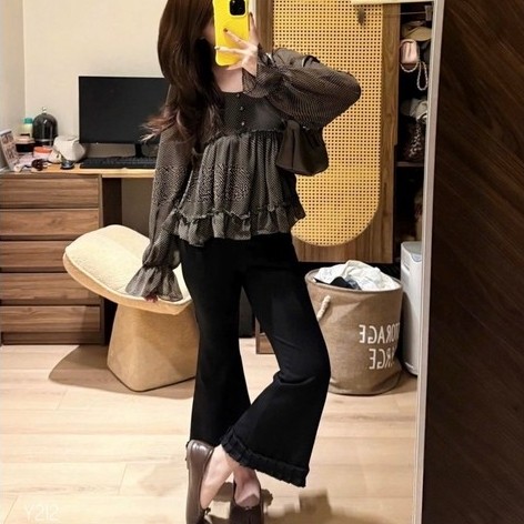 @𝐏𝐢𝐧𝐤𝐤 𝐎𝐝𝐞𝐫𝐫 [𝐜ó 𝐬ẵ𝐧]🎀 Quần Umi siu mềm loe dáng lửng cân mọi aufit📸