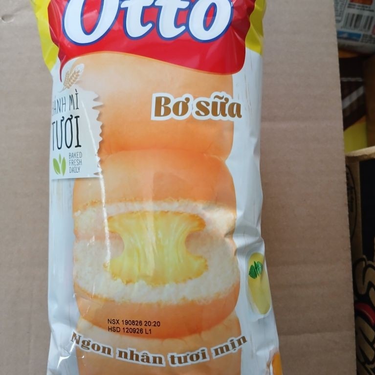 Bánh Mì Tươi OTTO Nhân Bơ Sữa 90g