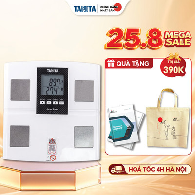Cân phân tích 9 chỉ số cơ thể Tanita BC-541N NHẬP KHẨU tại NHẬT độ chính xác tiêu chuẩn Nhật Bản