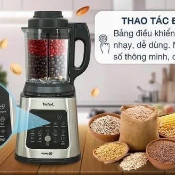 Máy Làm Sữa Hạt Tefal BL83SD66 – 1400W, 10 Chương Trình Nấu