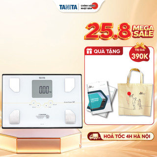 Cân phân tích 10 chỉ số cơ thể Tanita BC313 tự động nhận diện người dùng, chính hãng Nhật Bản