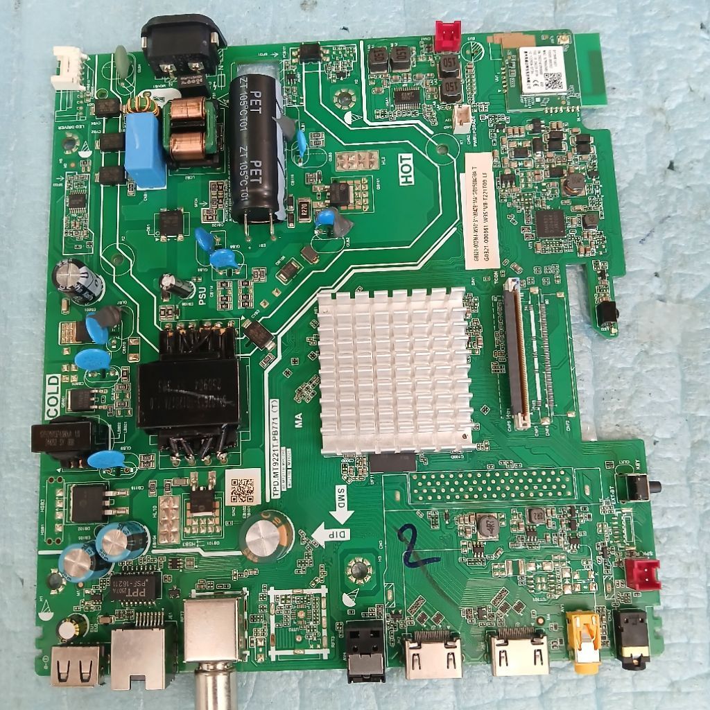 bo mạch tivi TCL 32S5k, 32S5 bo xử lý, khiển chung nguồn, main chính, chủ