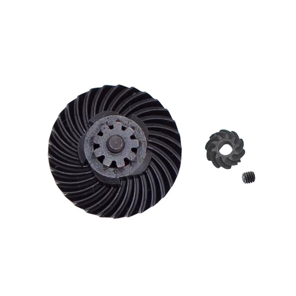 Bánh răng thép cho động cơ mô hình BJX Steel MIM Spiral Bevel + Pinion Gear