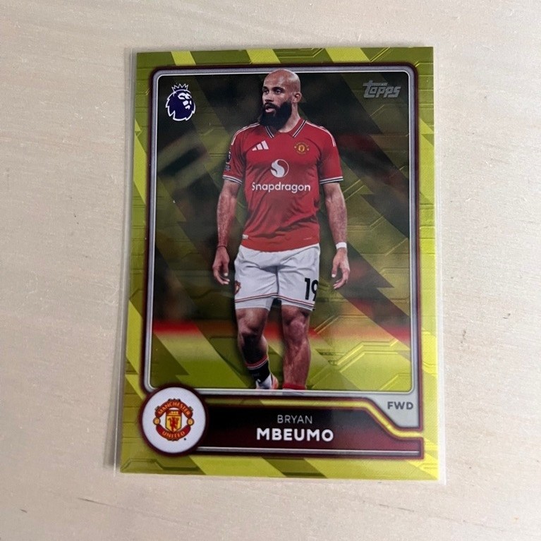 Thẻ cầu thủ Bryan Mbeumo - Parallel - Topps Premier League 2026/27 - Manchester United