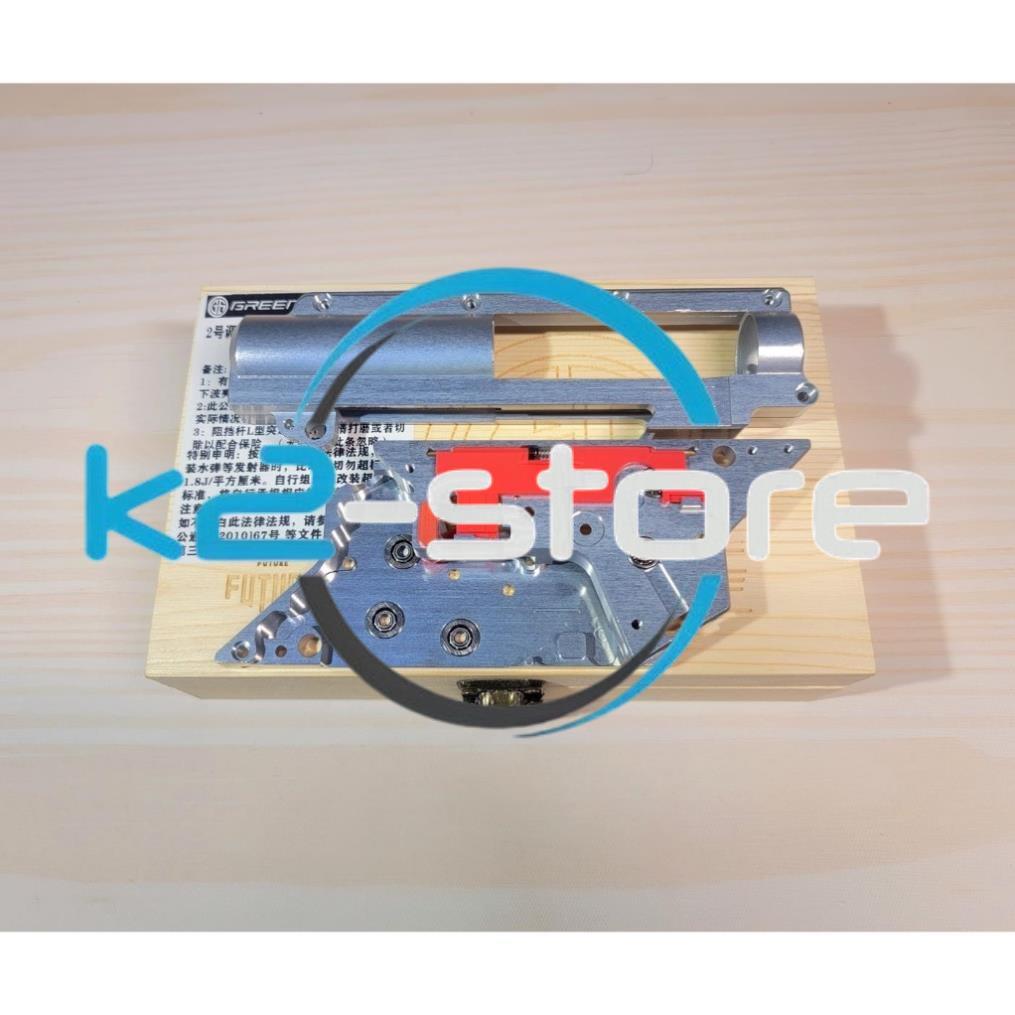 [K2 Store] Hộp số động cơ máy khoan mài cầm tay G.F 7075 Aluminium CNC 9MM Bearing Ver.2 (Split Vers