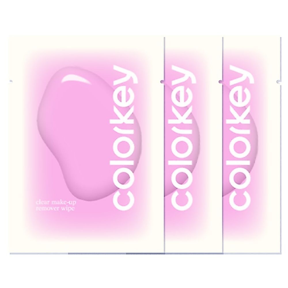 Ảnh 3 của Khăn giấy tẩy trang COLORKEY  làm sạch, giúp loại bỏ nhanh bụi bẩn, bã nhờn, lớp trang điểm dịu nhẹ