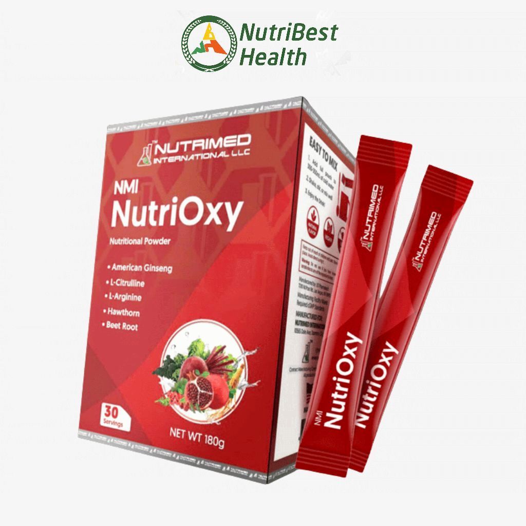 NMI NUTRIOXY Thực Phẩm Bổ Sung Dạng Bột 30 Gói