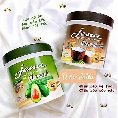 Kem Ủ Tóc Tinh Dầu Dừa/ Dầu Bơ Jena Thái Lan 500ml Dưỡng Tóc Mềm Mượt, Giảm Hư Tổn