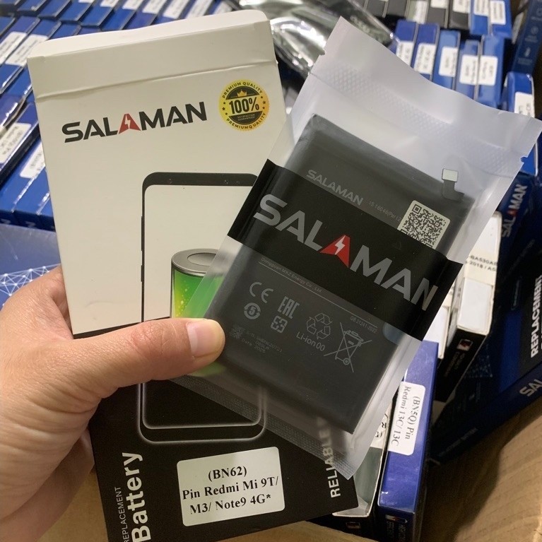 [HCM HỎA TỐC] Pin BN62 Xiaomi Redmi 9T/ Poco M3/ Redmi Note 9 4G - BN62 Dung Lượng 6000mAh Zin Chính