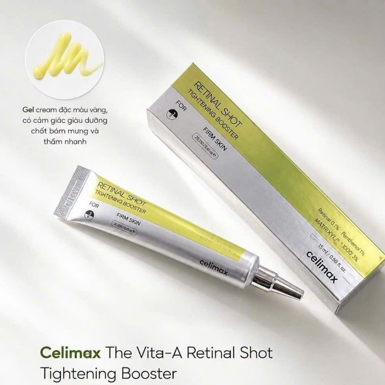 Kem retinal Celimax Retinal Shot Tightening Booster 15ml