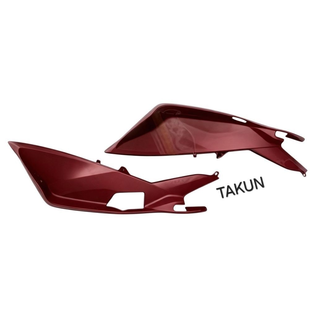 Cặp nhựa ốp bắt sàn để chân trước xe PCX 150 2014-2017... Đỏ zin chính hãng 64321-K35-V00ZB, 64311-K