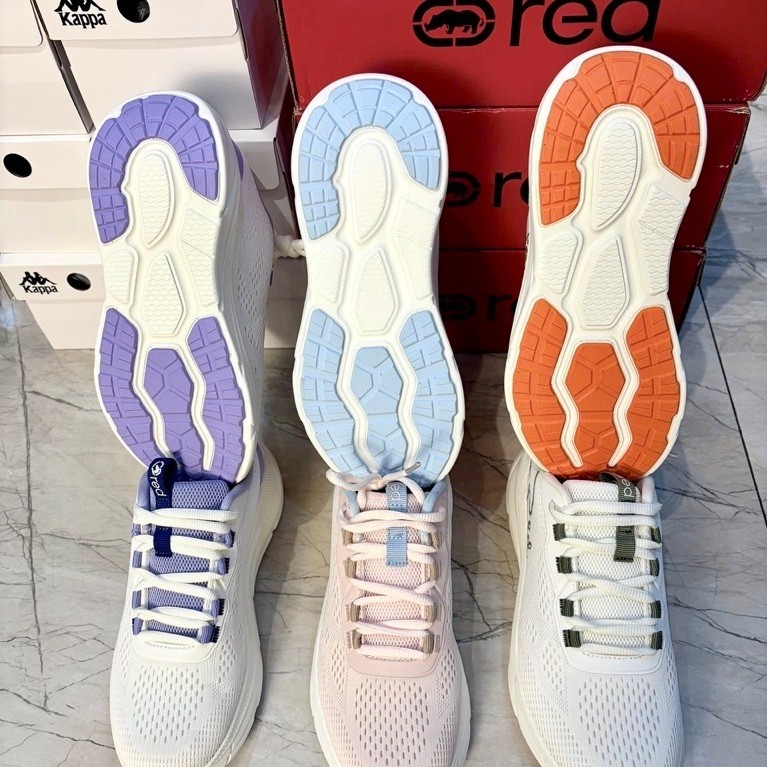 [AUTH] Sale 50%++ Giày thể thao nữ Ecko Red đế cao Authentic Fullbox