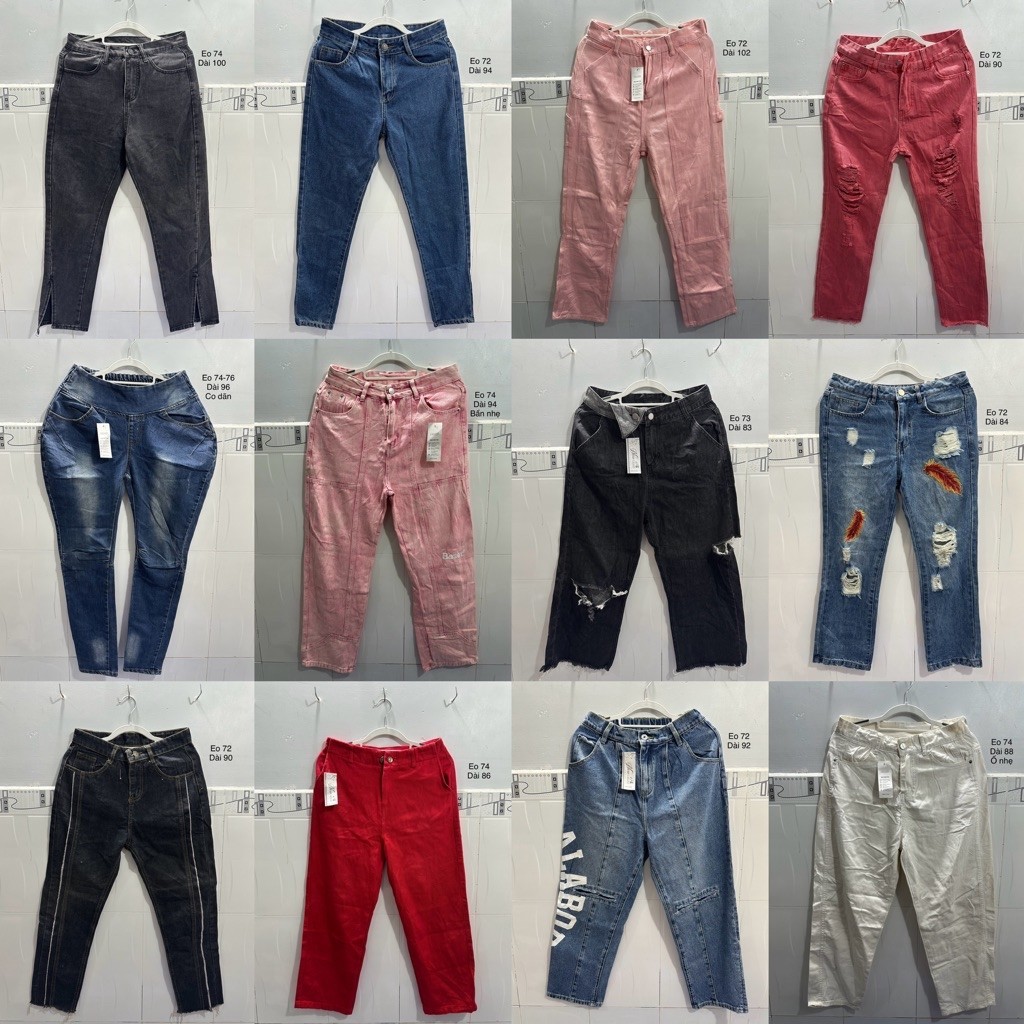 Quần Jean Nữ 2hand size M eo 72-74 Thanh lý 🍒| SCG 2HAND