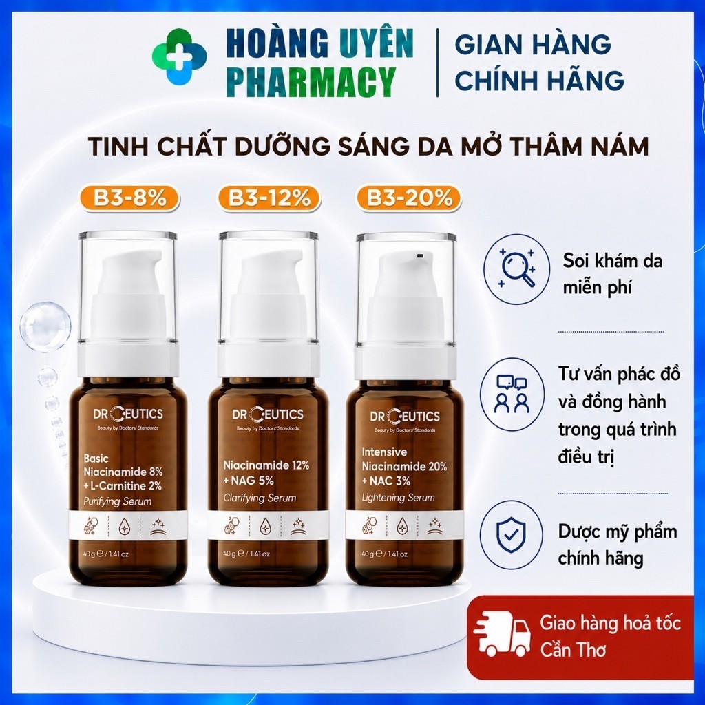 Drceutics - Niacinamide 8%/ Niacinamide 12%/ Niacinamide 20%