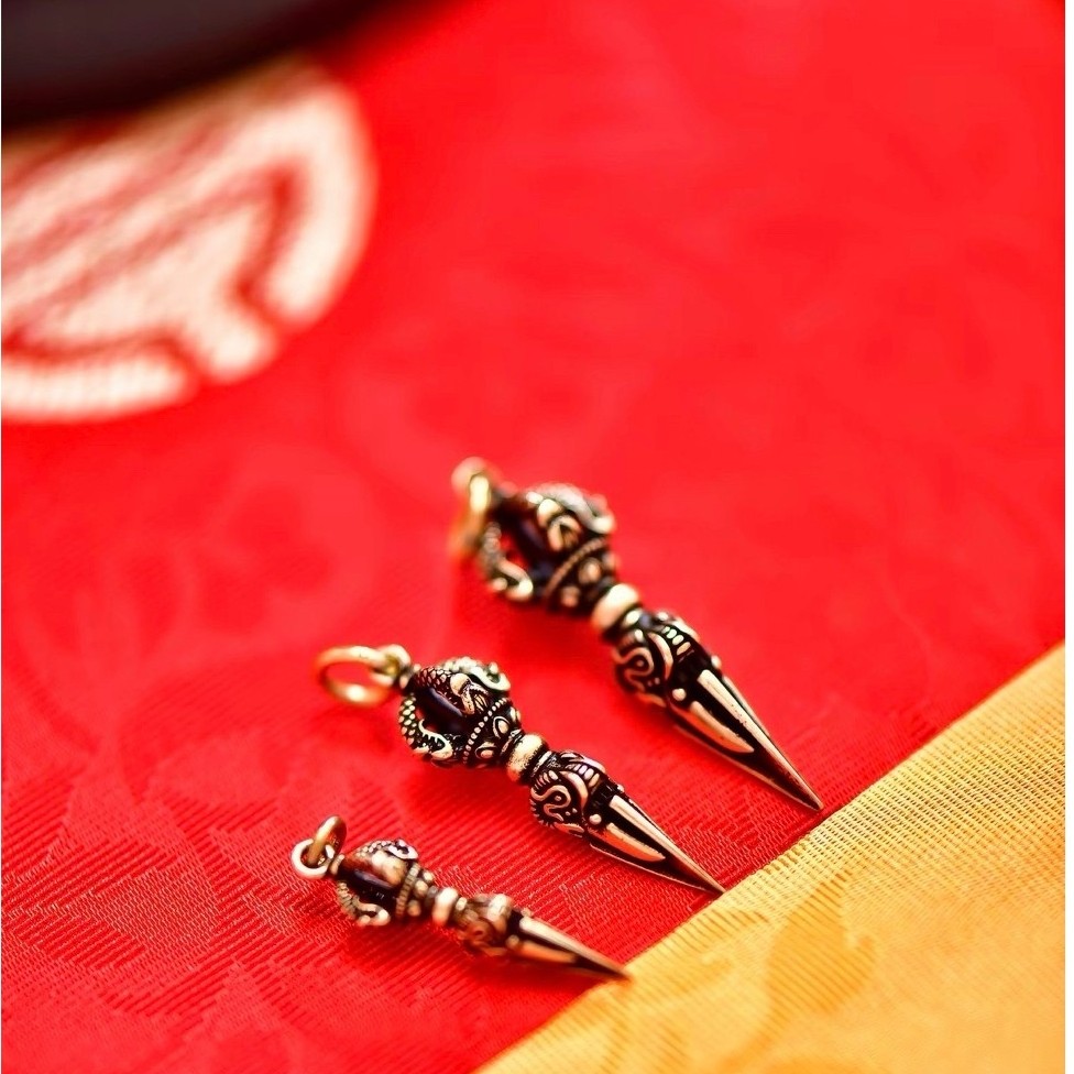 Kim Cang Phổ Ba bằng đồng 3 size mini-mặt dây chuyền