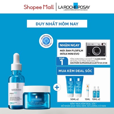 [VB] Bộ đôi dưỡng ẩm và mờ nếp nhăn La Roche-Posay Hyalu B5 Suractivated