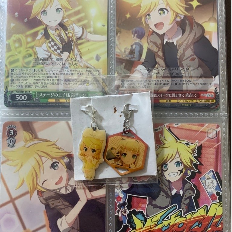 combo goods card project sekai pjsk Vocaloid rin len