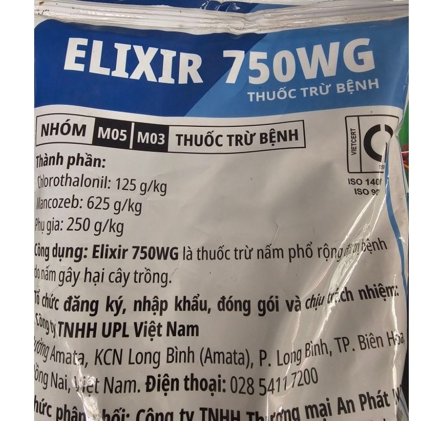 Mô tả sản phẩm Elixir 750WG – Bệnh cây trồng ELIXIR 750WG