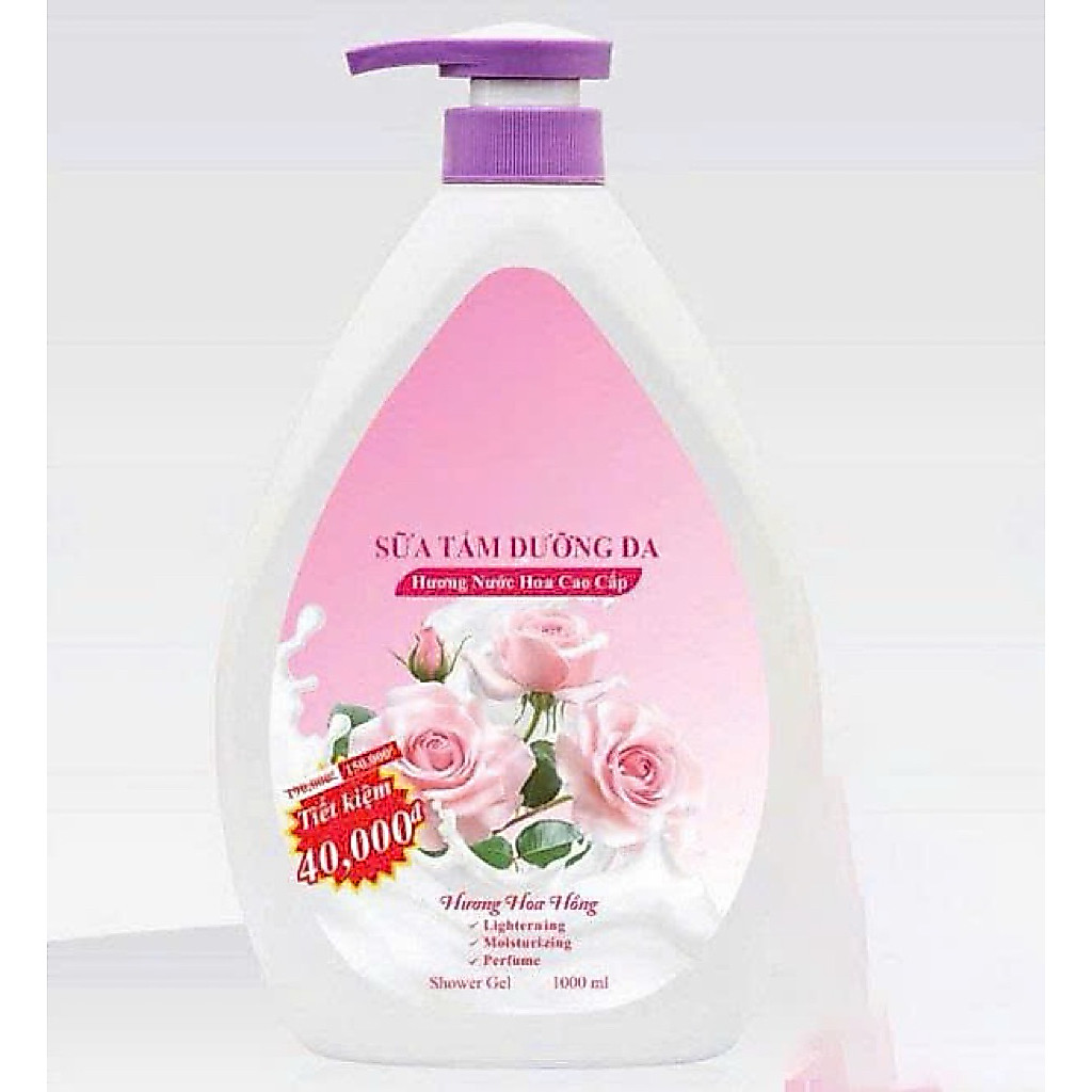 Sữa Tắm Hương Nước Hoa Miracle Hoa Hồng , Hoa Oải Hương - Cam kết chính hãng
