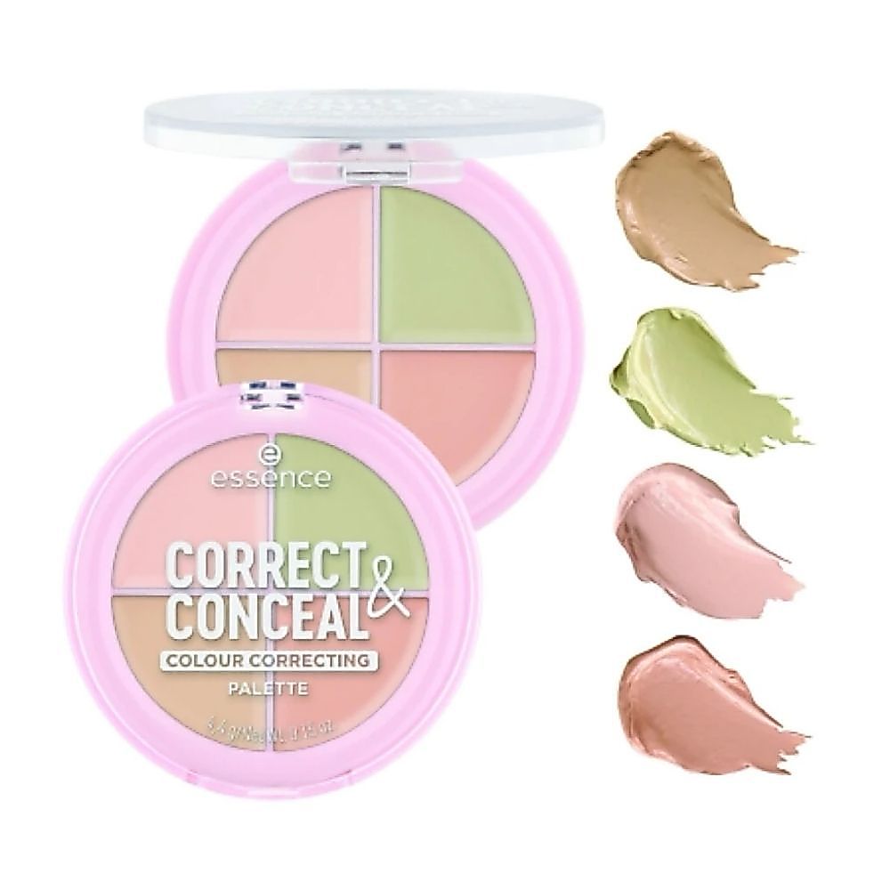 Ảnh 7 của Bảng triệt sắc 4 ô ESSENCE cân bằng khuyết điểm các vùng da, nhỏ mụn và vết thâm.
