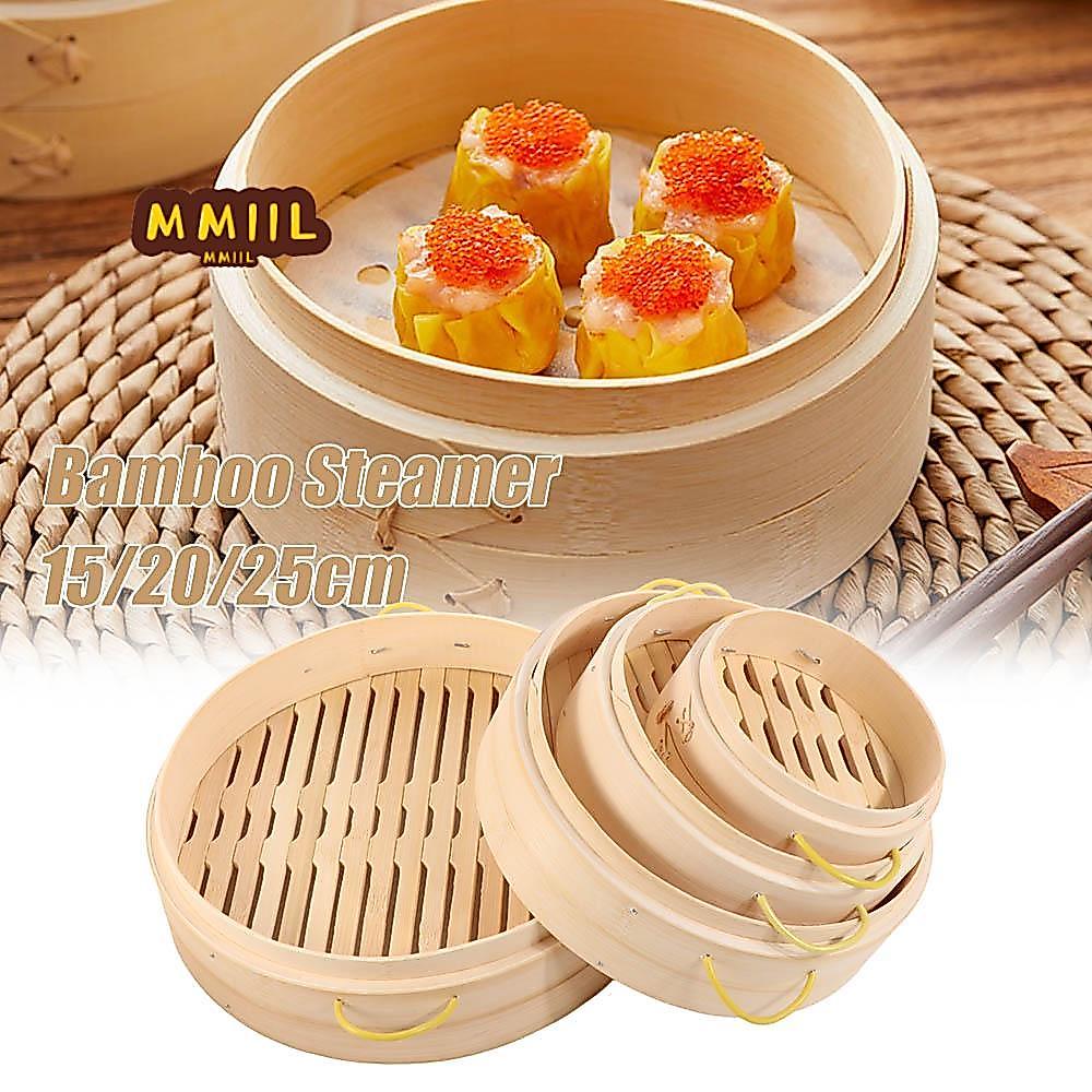 HIFUN Lồng Dimsum Bánh Bao Nồi Có Tay Cầm Nấu Rau Dụng Cụ Nhà Bếp