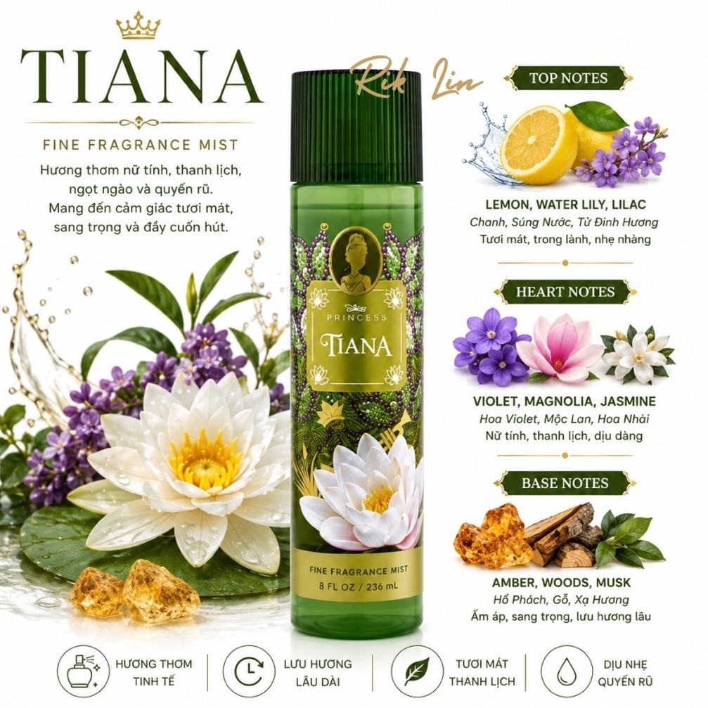 TIANA _ Xịt Thơm Body Mist Toàn Thân