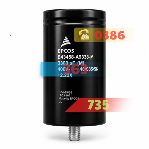 Tụ điện EPCOS B43458-K5478-M 450V 4700µF