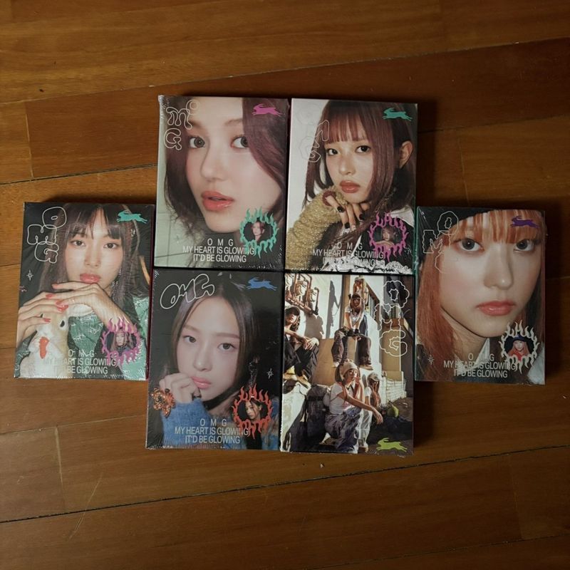 Cửa hàng số 2 ♡ Album NewJeans OMG Ditto Message Card Ver Nguyên Seal Chính Hãng Kpop Bunnies