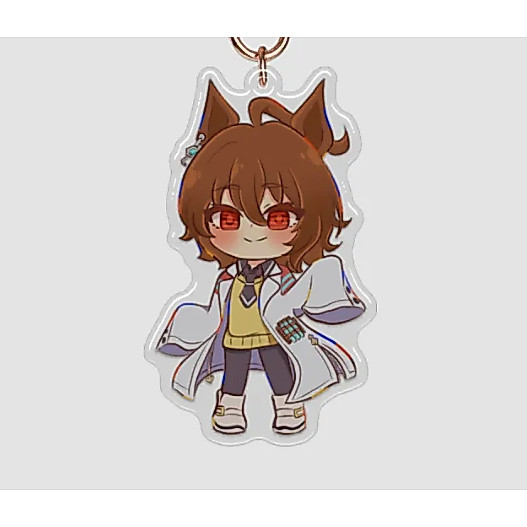 Agnes Tachyon (umamusume) Epoxy Clear Acrylic Keychains muadecorshop
