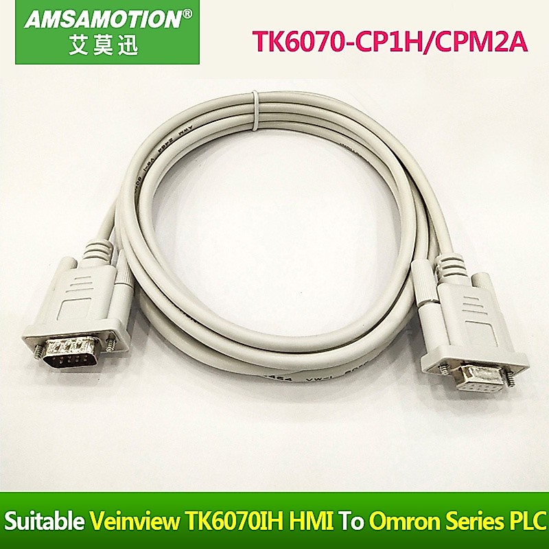 BY 3 Mét TK6070-CP1H / CPM2 / CQM1 Thích Hợp Weinview TK6070iH IK IP HMI Bảng Điều Khiển Cảm Ứng Kết