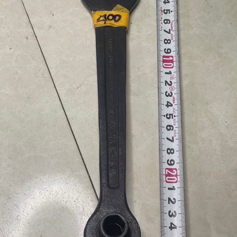 (dụng cụ cầm tay) Cờ lê vòng miệng HATAYA TOOL CO. NAGOYA JAPAN 400g - DROP FORGED ALLOY STEEL