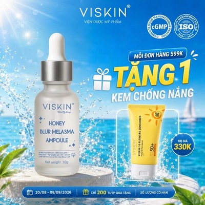 Siêu tinh chất làm mờ nám và đều màu da VISKIN - 30g [CHÍNH HÃNG]