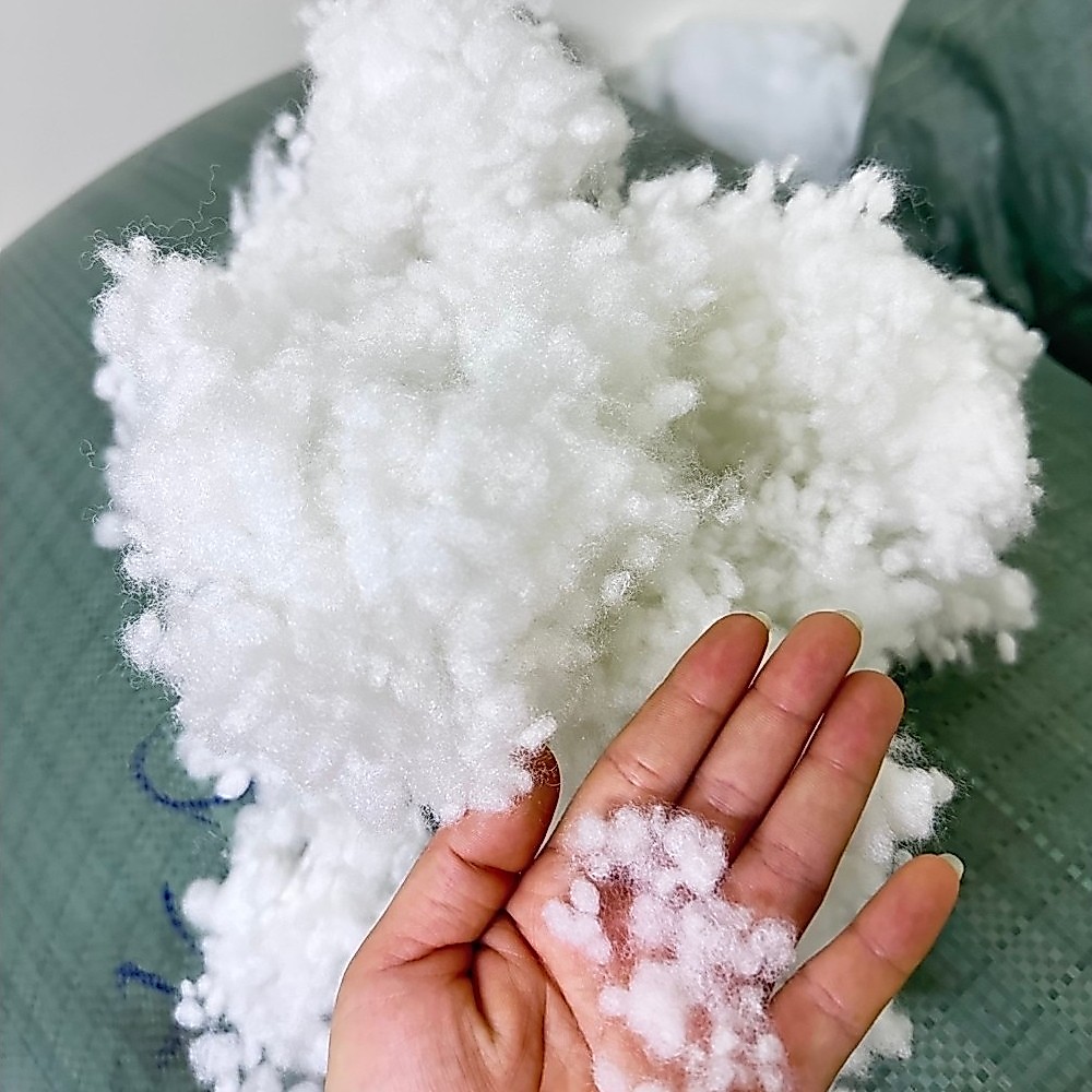Combo 3kg bông gòn bi A loại 1 cao cấp nhồi gối thú bông decor trang trí giả mây giả tuyết