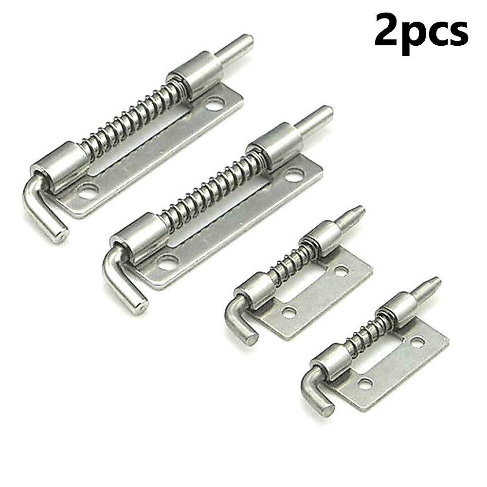 2 Chiếc Chốt Âm Cửa Tủ Bản Lề Bu Lông Cửa Lò Xo Nạp Chốt Cửa Tủ Bản Lề Phần Cứng An Ninh Bu Lông