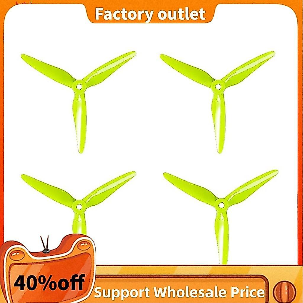 2 Cặp T5147.5 Cánh Quạt 2CW + 2CCW FPV Cánh Quạt 5MM Cho FPV Freestyle Drone Phụ Kiện Phần
