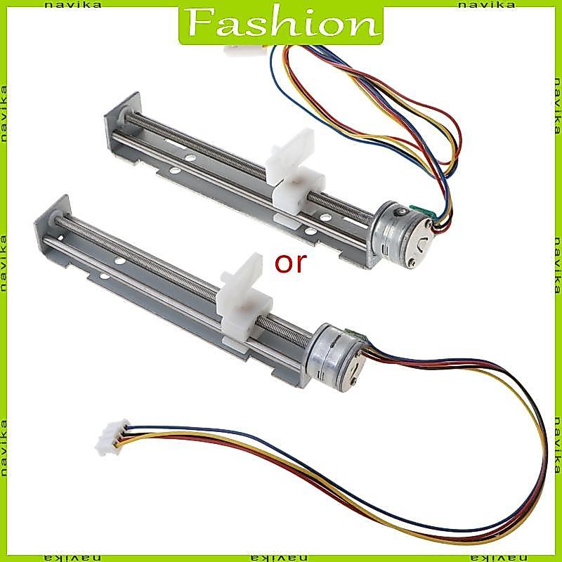 NA DC 4-9V Drive Stepper Motor Vít có đai ốc Thanh trượt 2 pha 4 dây cho E