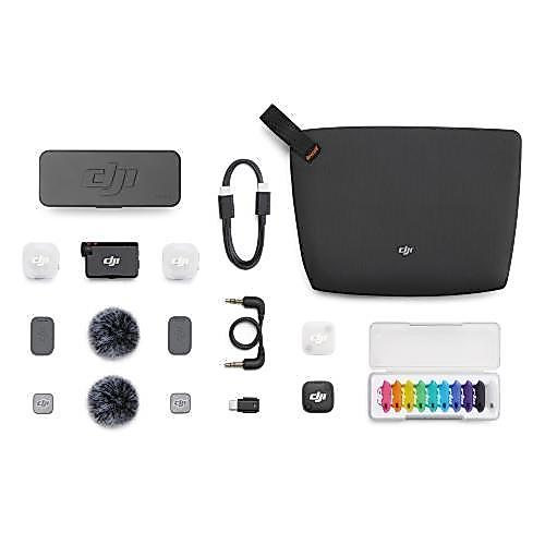 DJI Mic Mini 2 (2TX + 1RX + Charging Case) - Mic thu âm không dây chính hãng