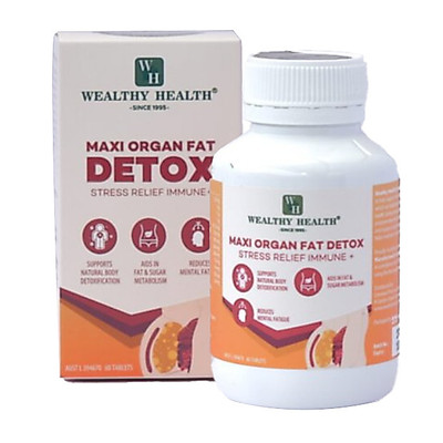 Viên Uống Wealthy Health Maxi Organ Fat Detox 60 viên