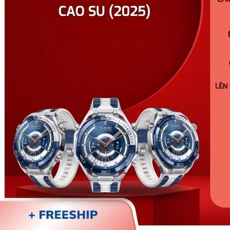 (Màu Đen)Huawei Watch Ultimate 2 Dây Cao Su