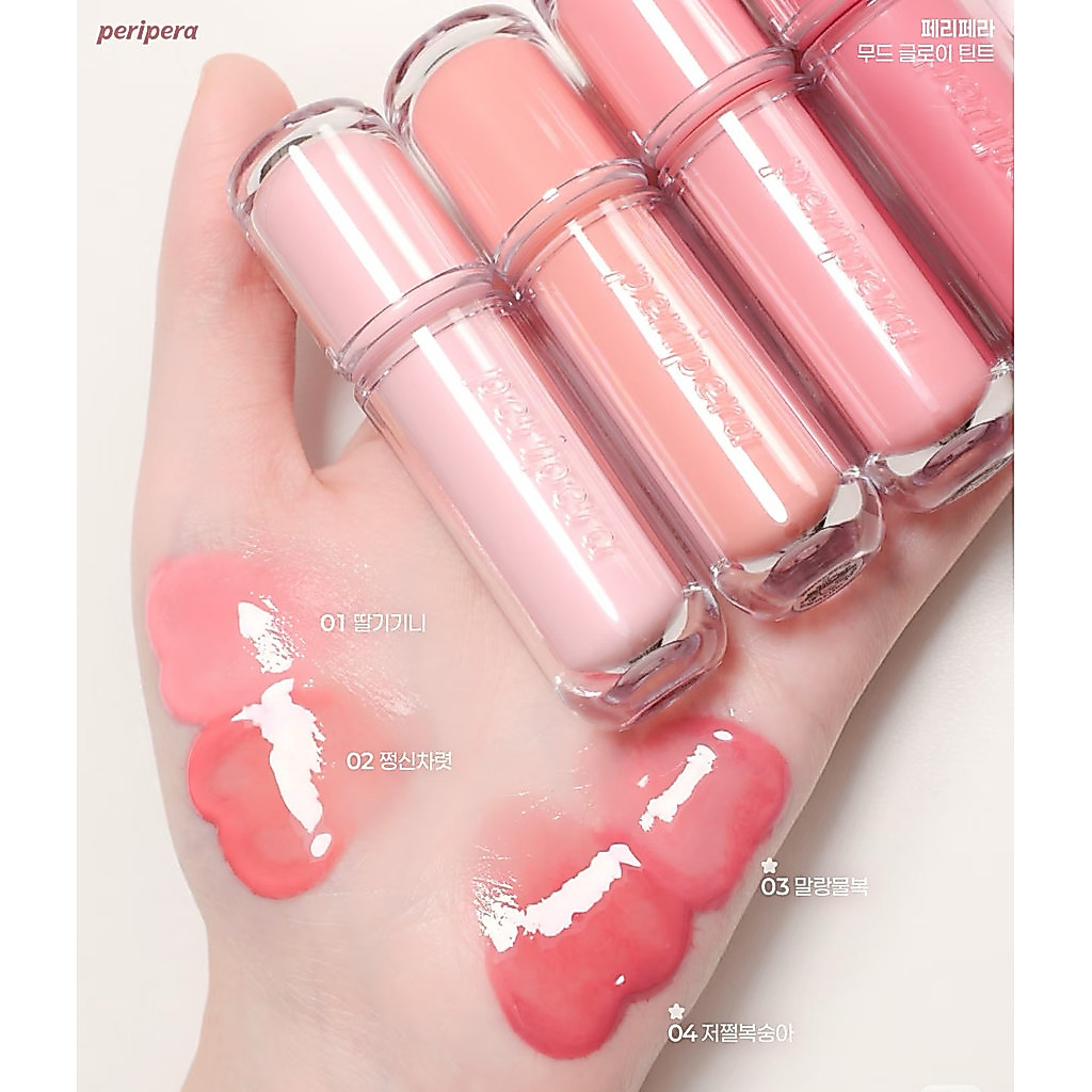 20262026NămHàn Quốc Peripera Peripera Rock Sugar Lip Gloss 2.0 Water Gloss Mirror son dưỡng ẩm260818