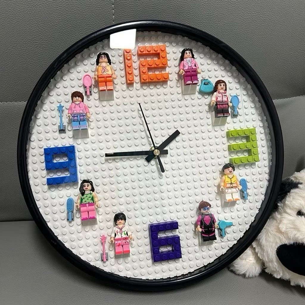(Hàng Đặt Trước//Giá Mở Bán) Đồng Hồ Lego Cho Phòng Siêu Dễ Thương