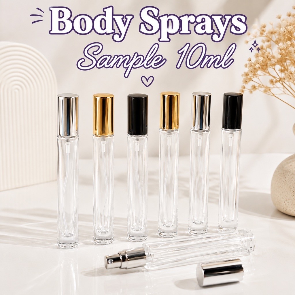 [ Sample 10ml] BodySprays ||_U$H | Dirty | Sleepy | Sticky Dates | Rose Jam | Super Milk| Xịt Thơm