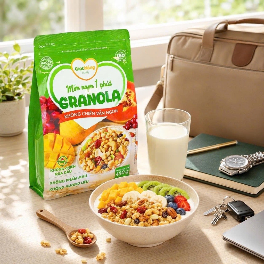 * Granola Siêu Hạt * Granola Siêu Hạt Premium
