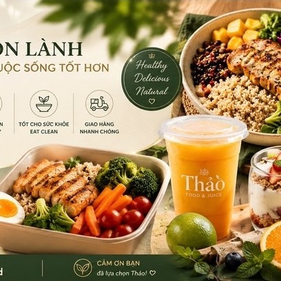 🍗 CƠM HEALTHY – THẢO FOOD & JUICE