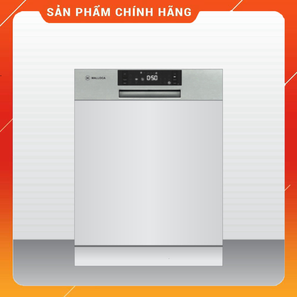 Sale lớn - Máy Rửa Chén Loại 1 Chìm Malloca MDW14-S08SI Bán Âm, Cao Cấp . Giao nhanh.