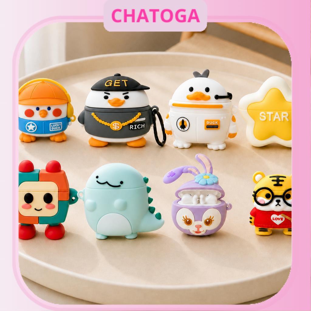 (19 mẫu -Vỏ Airpods 4) Vỏ ốp case bảo vệ bao đựng cho Airpods 4 tai nghe không dây bluetooth chống v