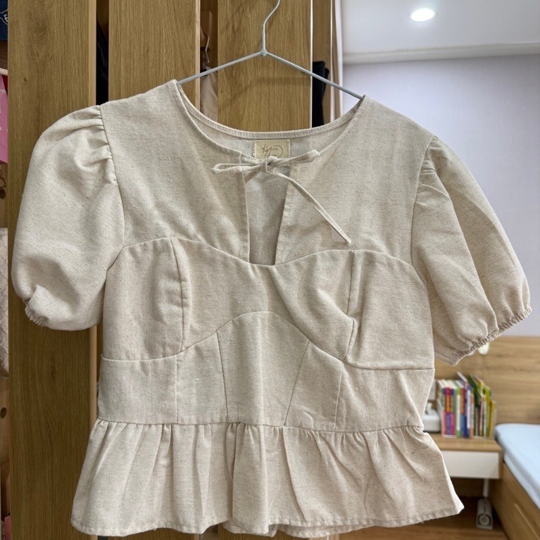 Thanh lý pass áo linen muối tiêu