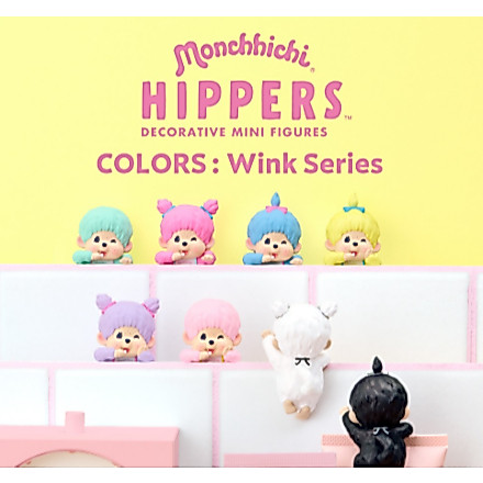 Sonny Angel Monchichi Hippers Màu sắc: Dòng Wink (buy 12pcs = full sealed box)