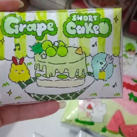 squishy giấy grape cake